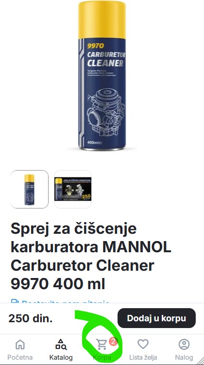 korpa mobilni