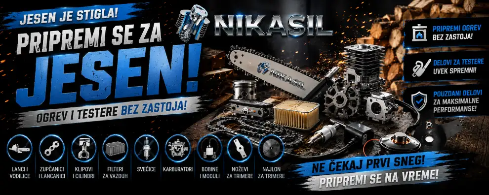 rezervni delovi za motorne testere